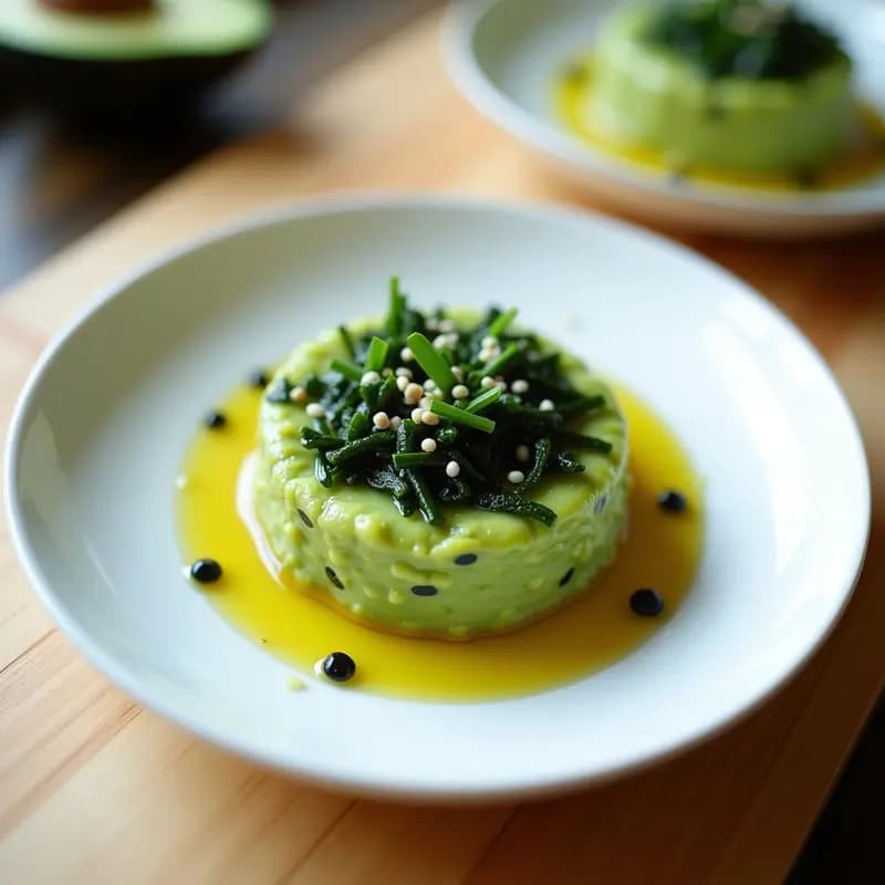 Tartar de Aguacate y Algas Marinas: Receta Vegana Rápida con Omega-3 y Proteína Vegetal