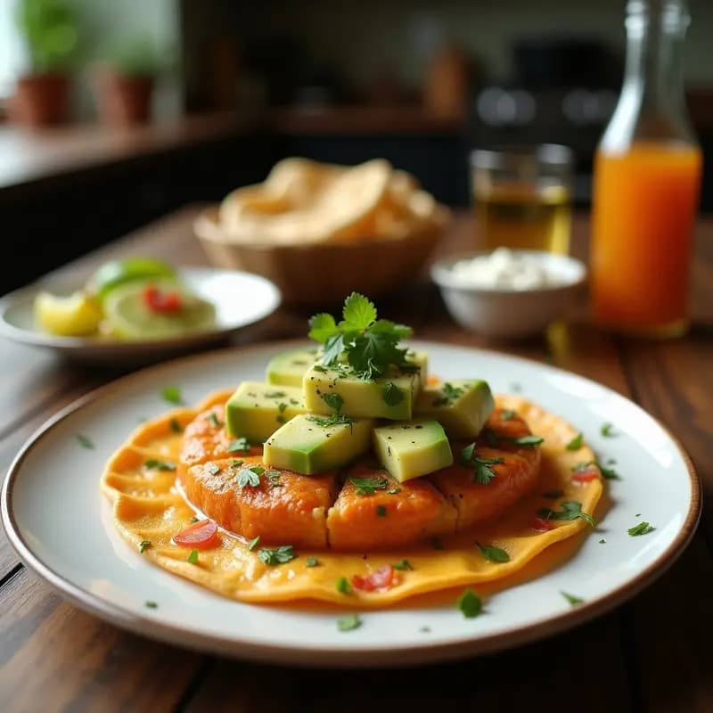Tartar de Aguacate y Granada: Entrante Iraní con Pan de Naan Integral