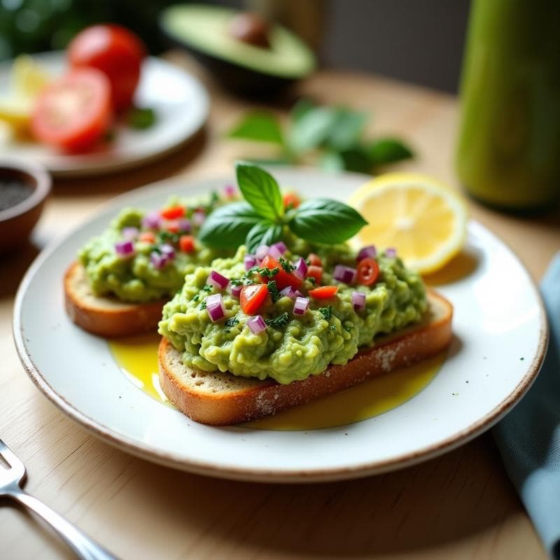 Tartar de Aguacate y Hierbas Provenzales: Receta Vegana Express Sin Cocción en 10 Minutos