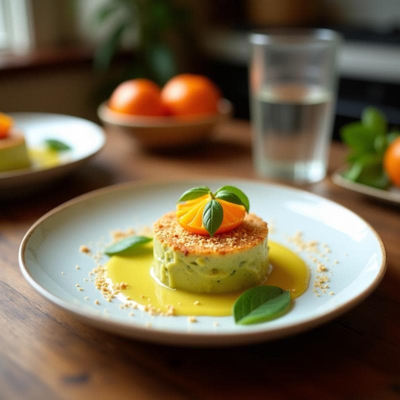 Tartar de Aguacate y Mandarina con Crujiente de Sésamo: Receta Fresca y Antioxidante en 10 Minutos