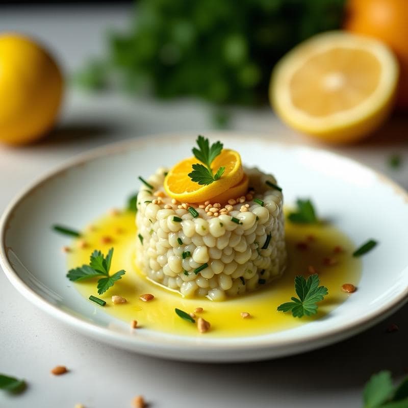 Tartar de Alcachofa y Alcaparras con Vinagreta de Limón Confitado: Receta Gourmet Sin Cocción y Vegana