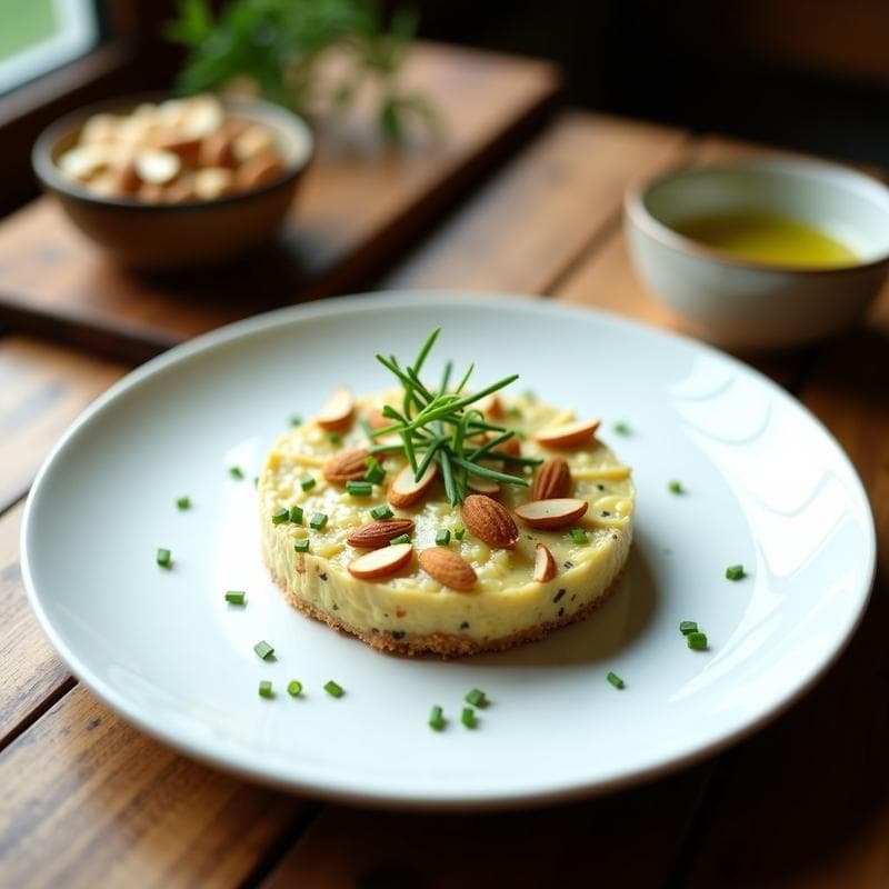 Tartar de Alcachofa y Almendras: Receta Vegana Sin Gluten con Toque Español en 15 Minutos