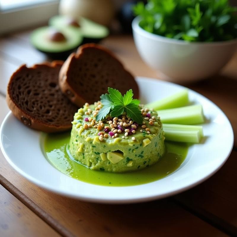 Tartar de Aguacate y Espirulina: Receta Crudivegana Alta en Proteína y Omega-3