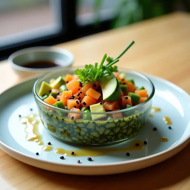 Tartar de Algas con Marinado de Cítricos: Receta Vegana y Alta en Yodo en 15 Minutos