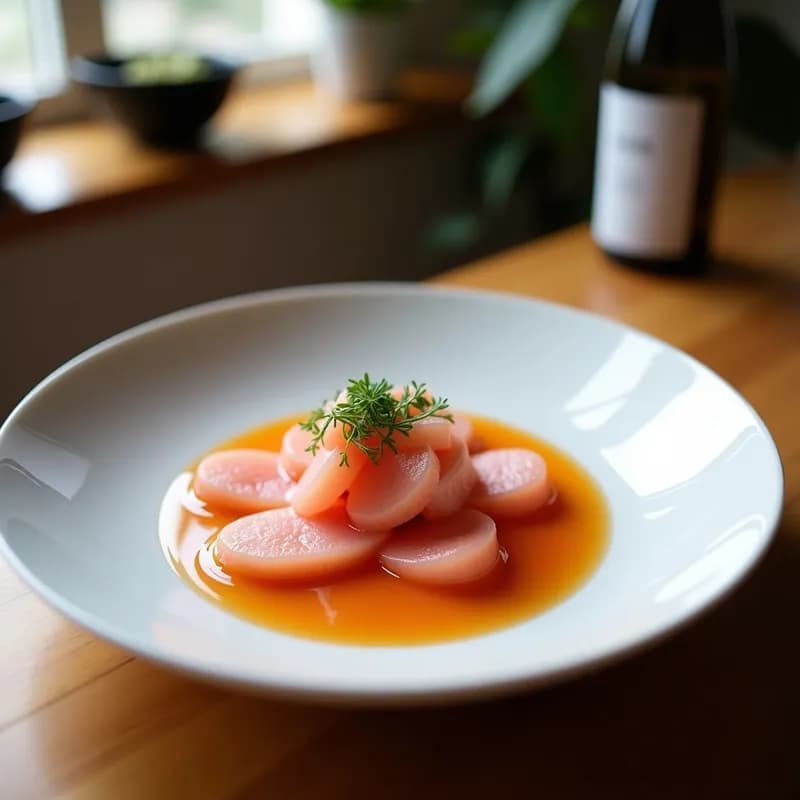 Tartar de Algas Marinas y Pomelo Rosa: Receta Gourmet Vegana en 15 Minutos