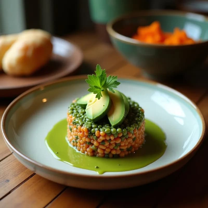 Tartar de Algas Nori y Aguacate: Receta Vegana Alta en Omega-3 y Sin Cocción