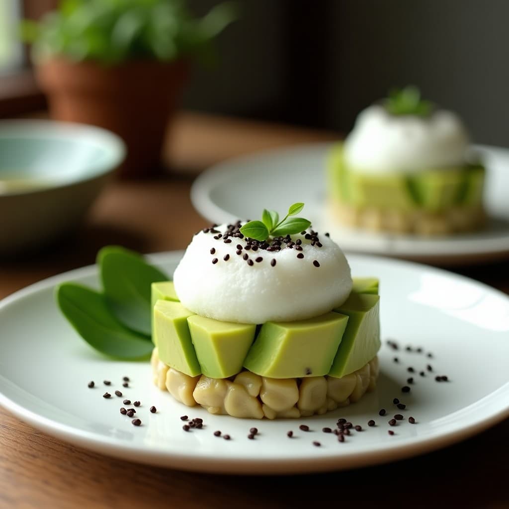 Tartar de Algodón de Azúcar y Aguacate: Postre Salado Japonés en 10 Minutos