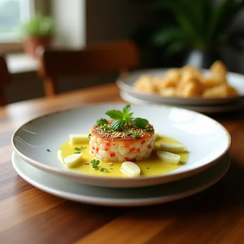 Tartar de Atún con Aguacate y Vinagreta de Sésamo: Receta Japonesa Baja en Calorías y Sin Cocinar