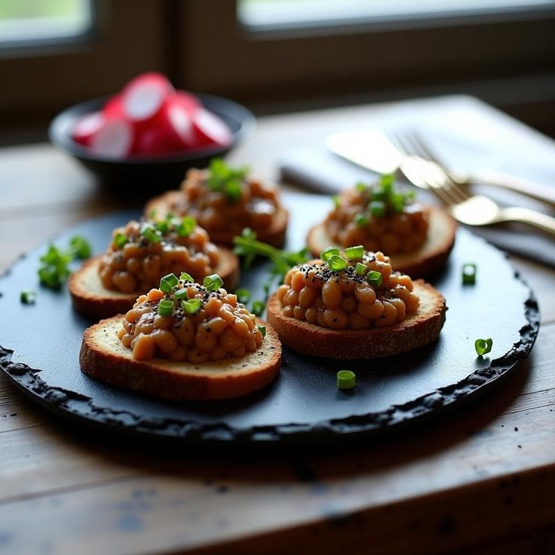 Tartar de Café y Tofu Ahumado: Receta Vegana Alta en Proteína y Sin Cocción