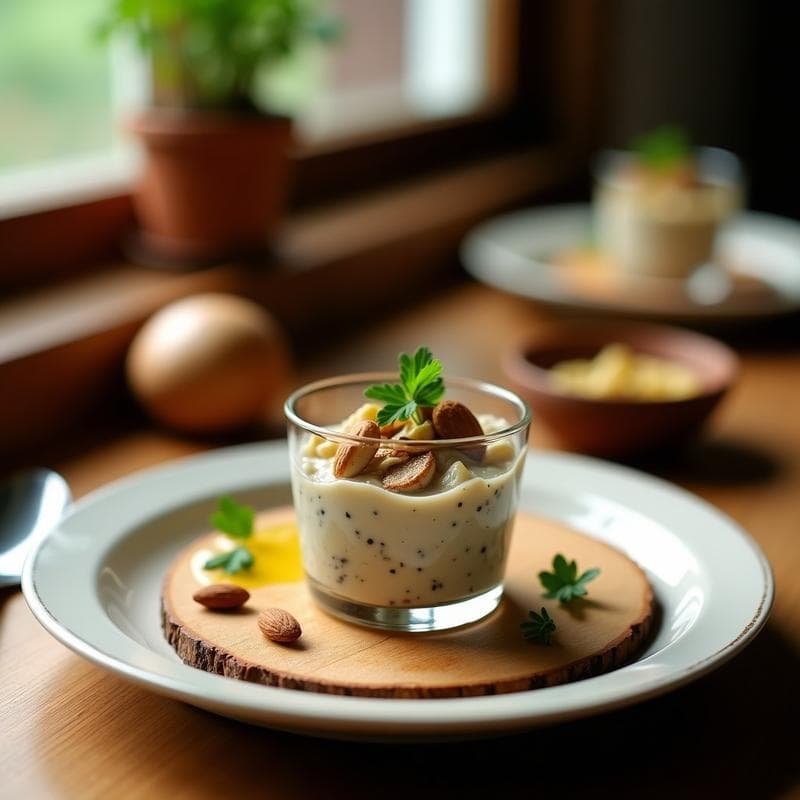 Tartar de Champiñones Ahumados y Tofu: Receta Vegana sin Cocción con Umami Intenso