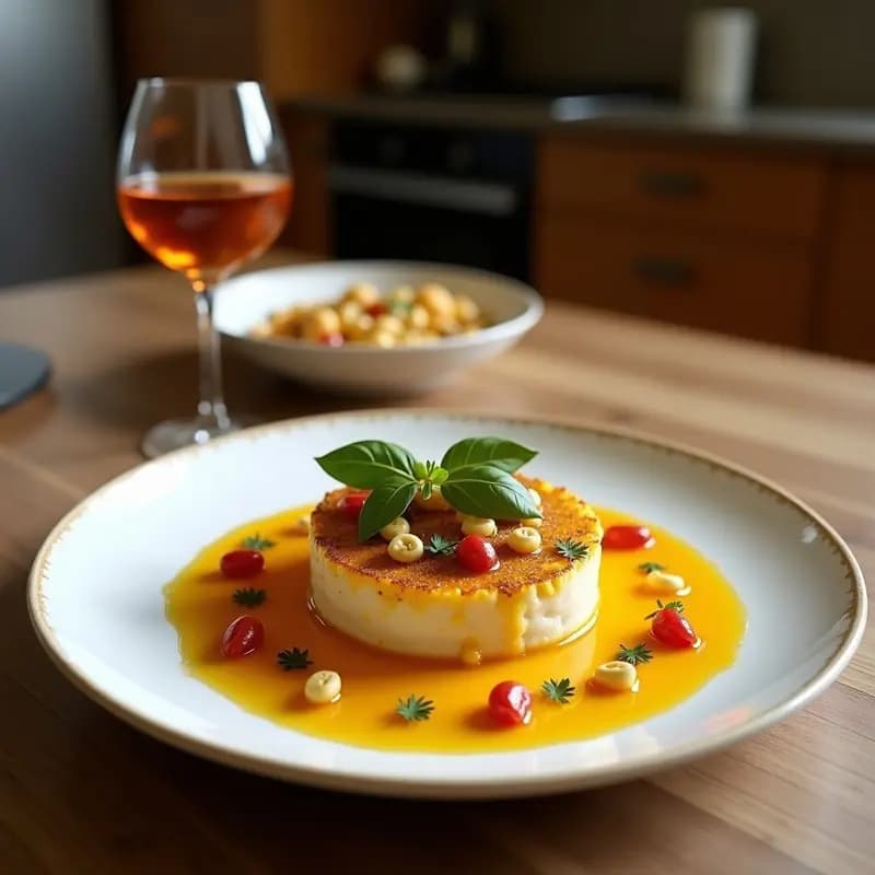 Tartar de Coliflor y Almendras con Vinagreta de Miel de Dátil: Receta Crudivegana