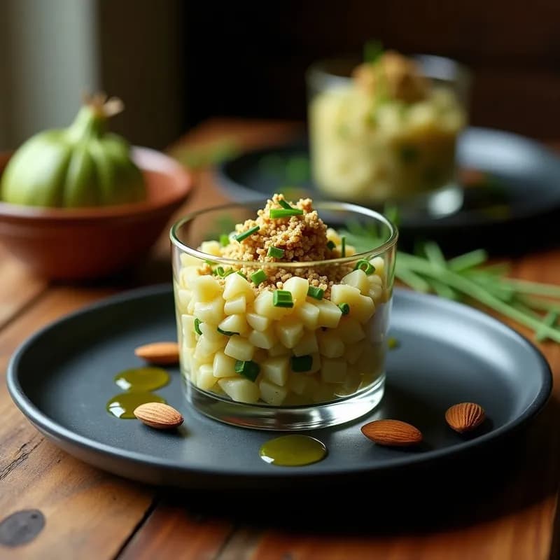 Tartar de Alcachofa Vegano con Trufa: Receta Gourmet en 15 Minutos
