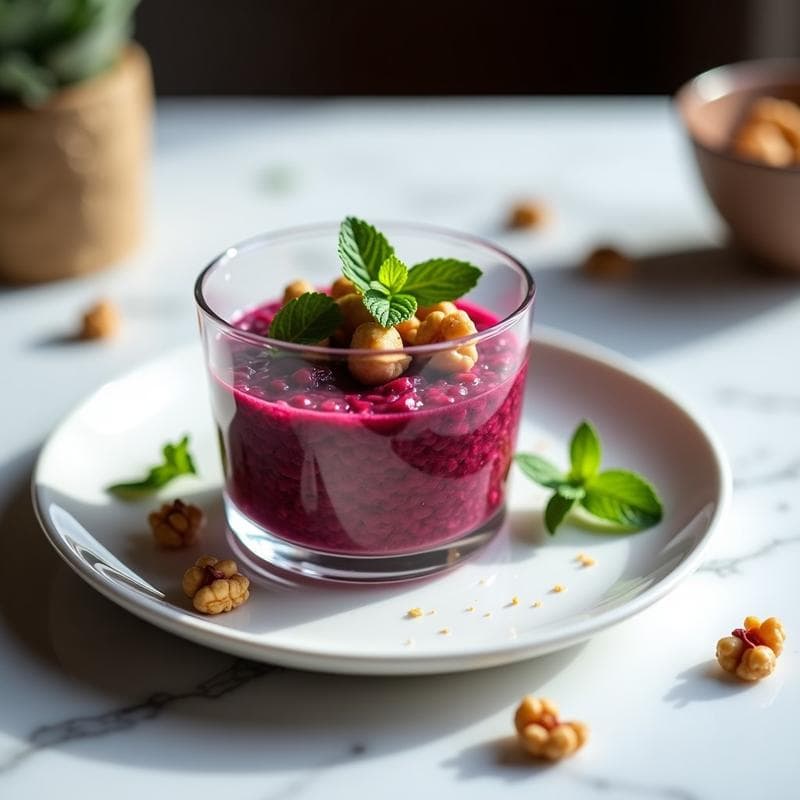 Tartar de Remolacha y Nueces Vegano: Receta Crudivegana Alta en Hierro en 15 Minutos
