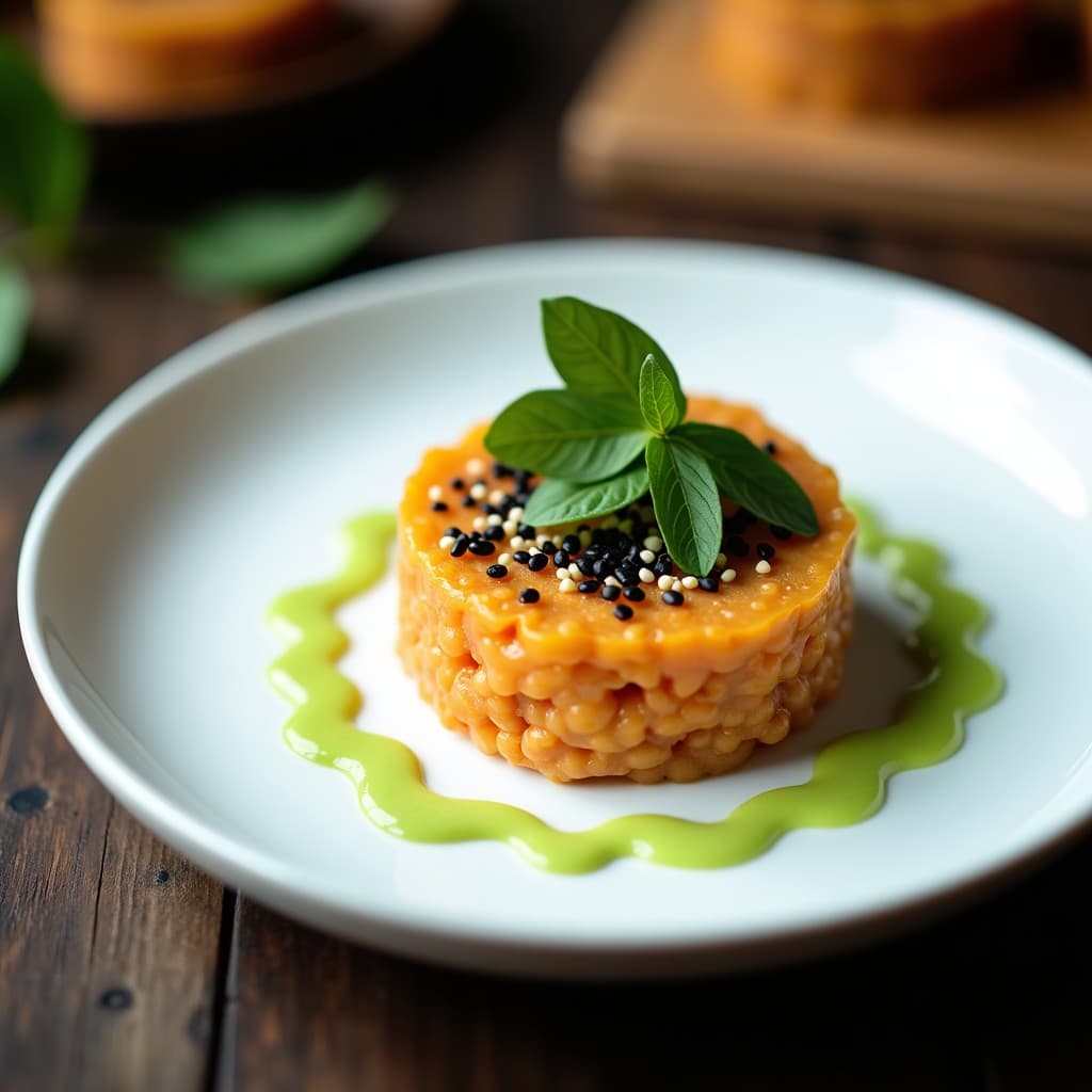 Tartar de Jackfruit Ahumado con Mayonesa de Wasabi: Receta Vegana Crudivegana en 20 Minutos