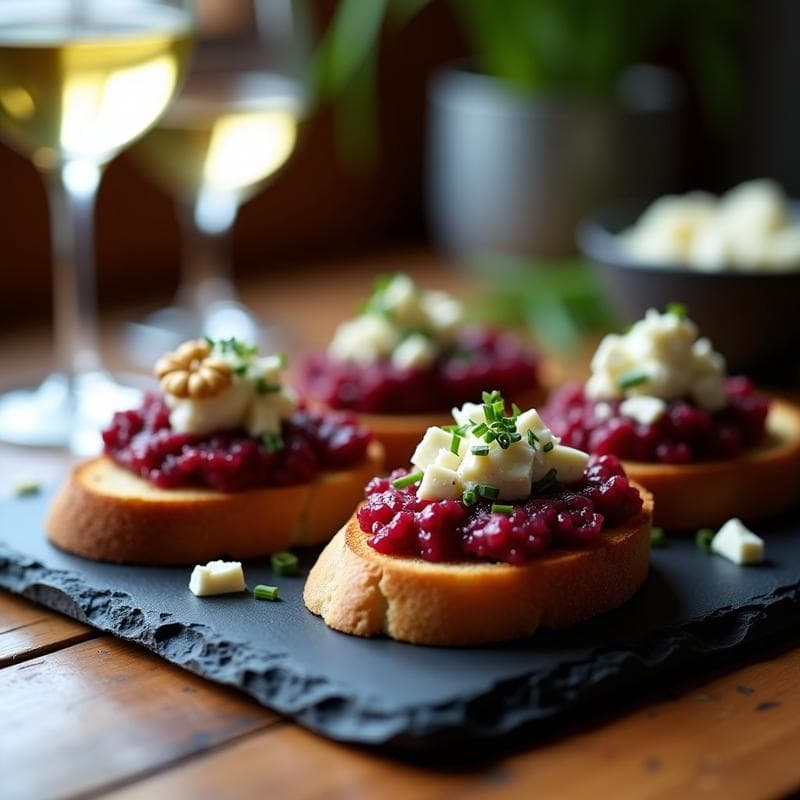 Tartar de Remolacha Ahumada con Queso Azul: Receta Gourmet y Rápida para Sorprender