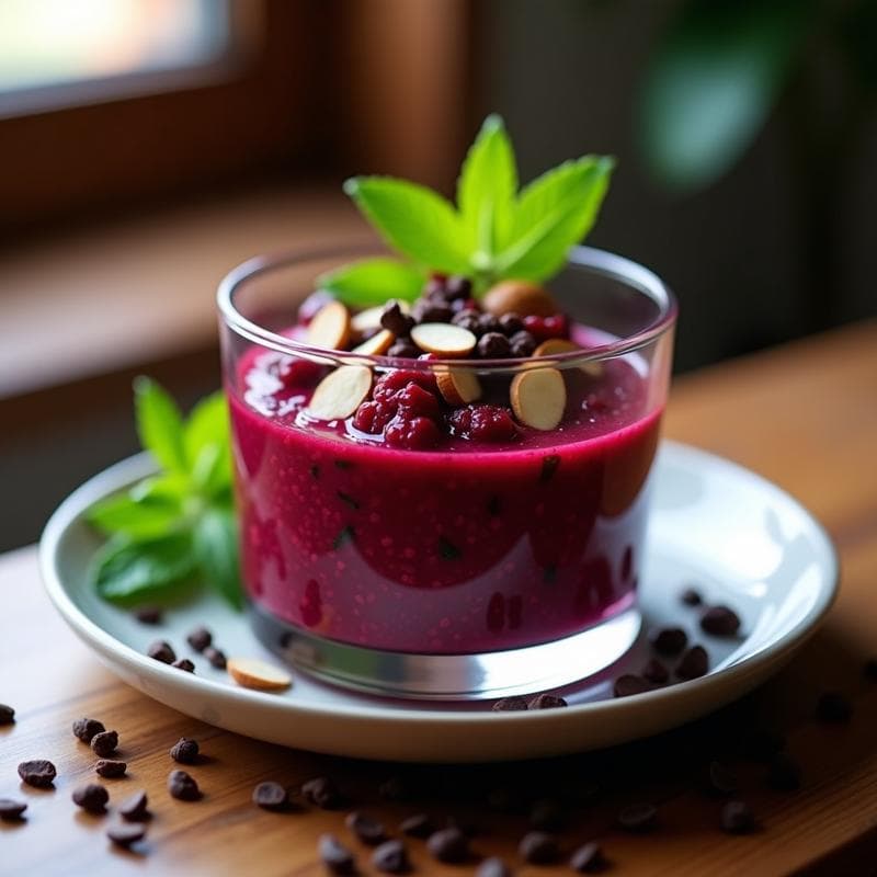 Tartar de Remolacha y Cacao Nibs: Receta Crudivegana Alta en Antioxidantes