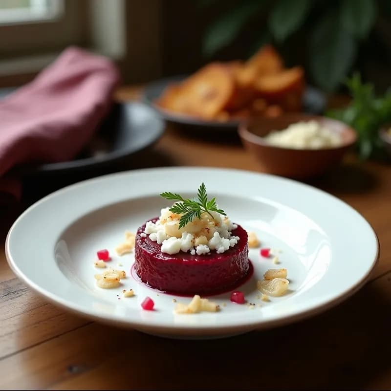 Tartar de Remolacha Ahumada con Coco: Receta Cruda Vegana y Alta en Hierro