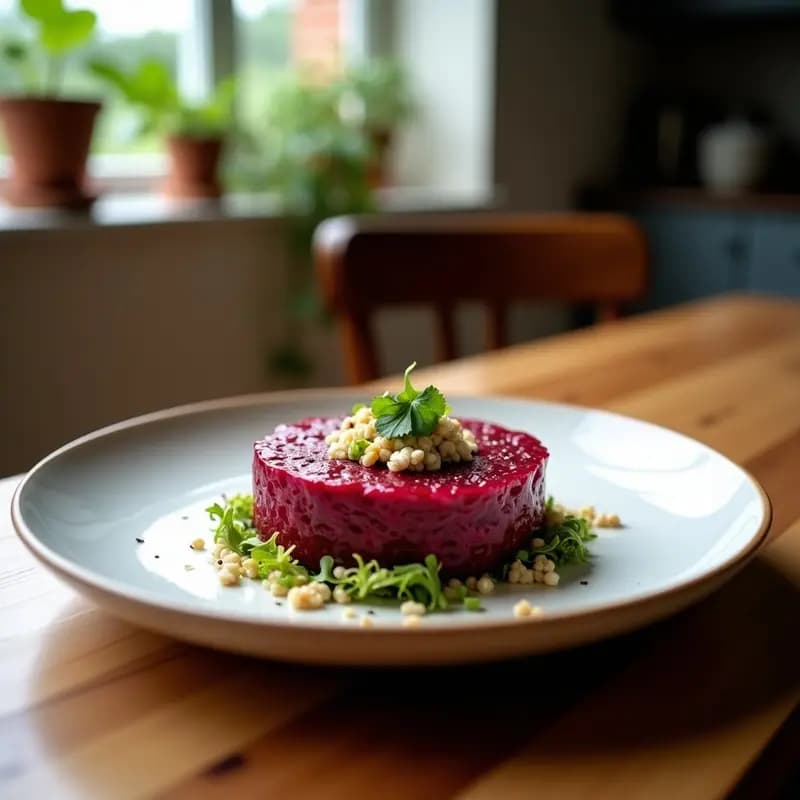 Tartar de Remolacha y Coco: Receta Thai Fresca y Sin Gluten en 15 Minutos