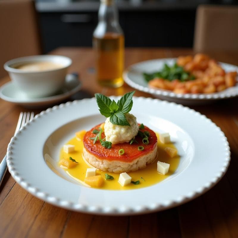 Tartar de Remolacha Crujiente con Queso Azul: Receta Gourmet Fácil y Sin Horno