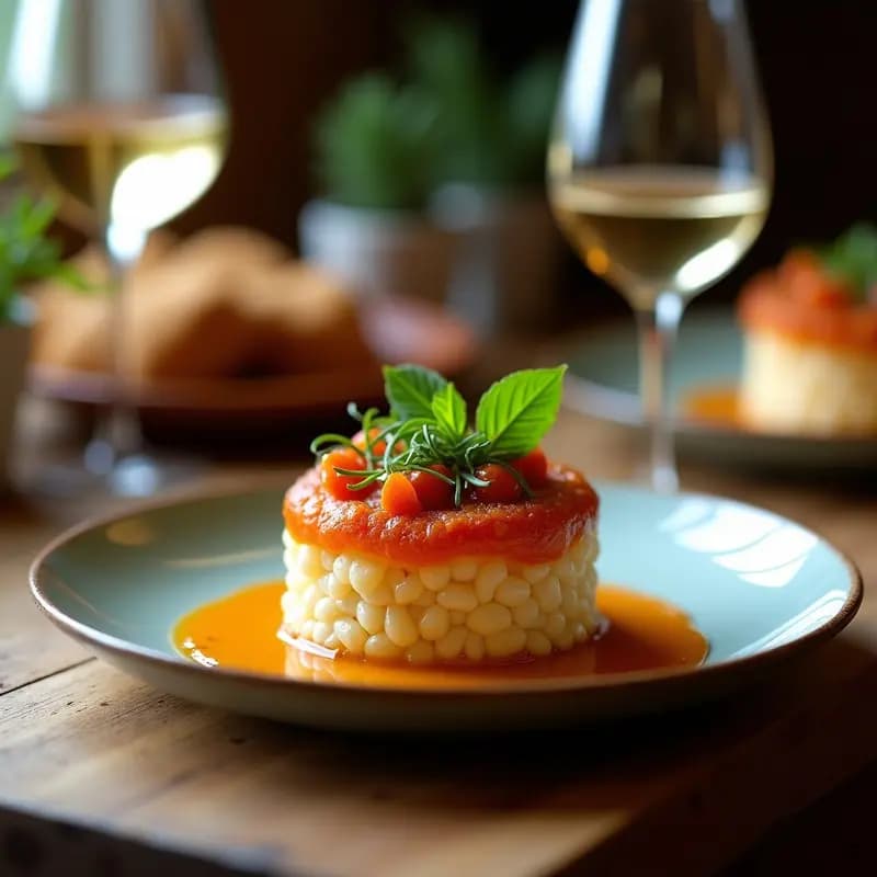 Tartar de Remolacha y Granado: Entrante Francés Vegano con Toque Navideño