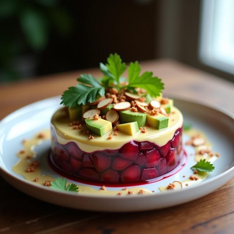Tartar de Remolacha y Horchata de Tigre: Receta Vegana y Refrescante en 15 Minutos