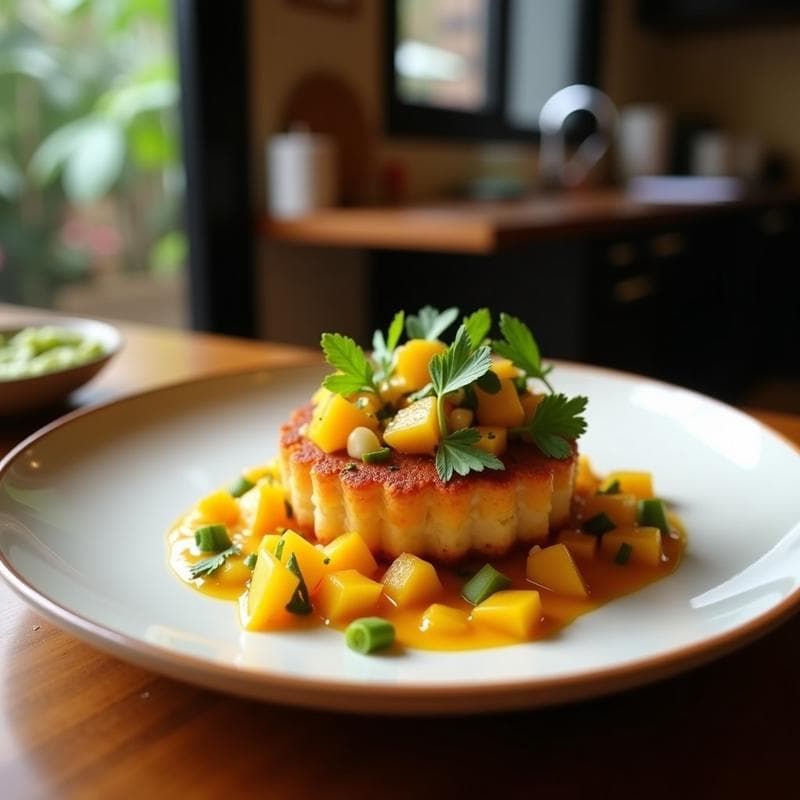 Tartar de Remolacha y Mango con Salsa de Tamarindo: Receta Crudivegana y Fresca en 15 Minutos