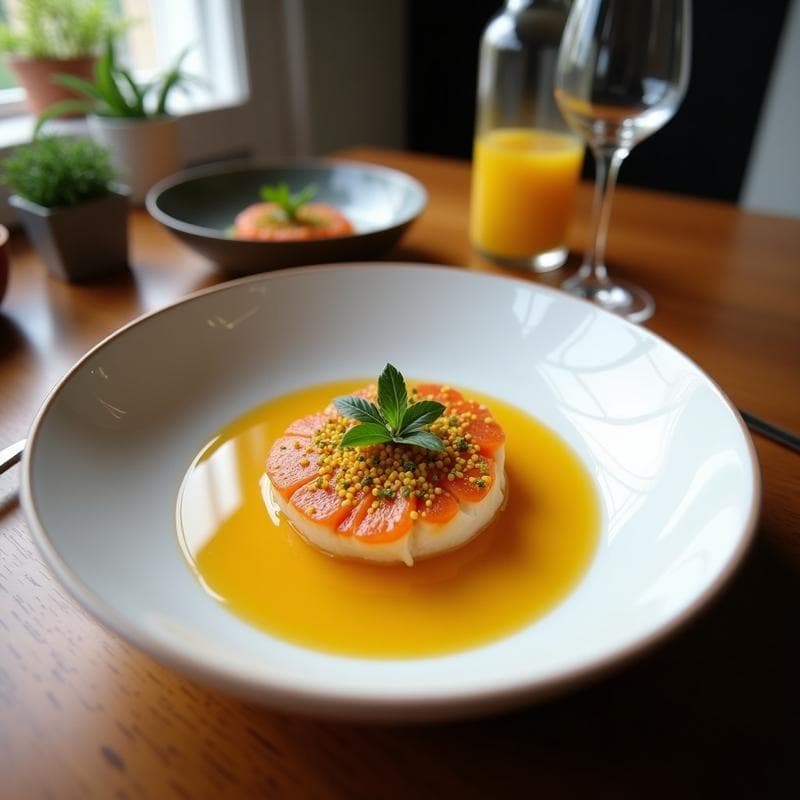 Tartar de Remolacha y Pistacho con Vinagreta de Naranja: Receta Vegana Gourmet en 15 Minutos