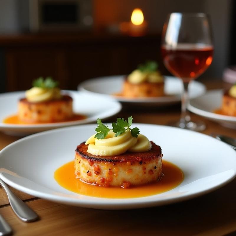 Tartar de Remolacha Asada y Queso de Cabra: Receta Francesa con Vinagreta de Frambuesa