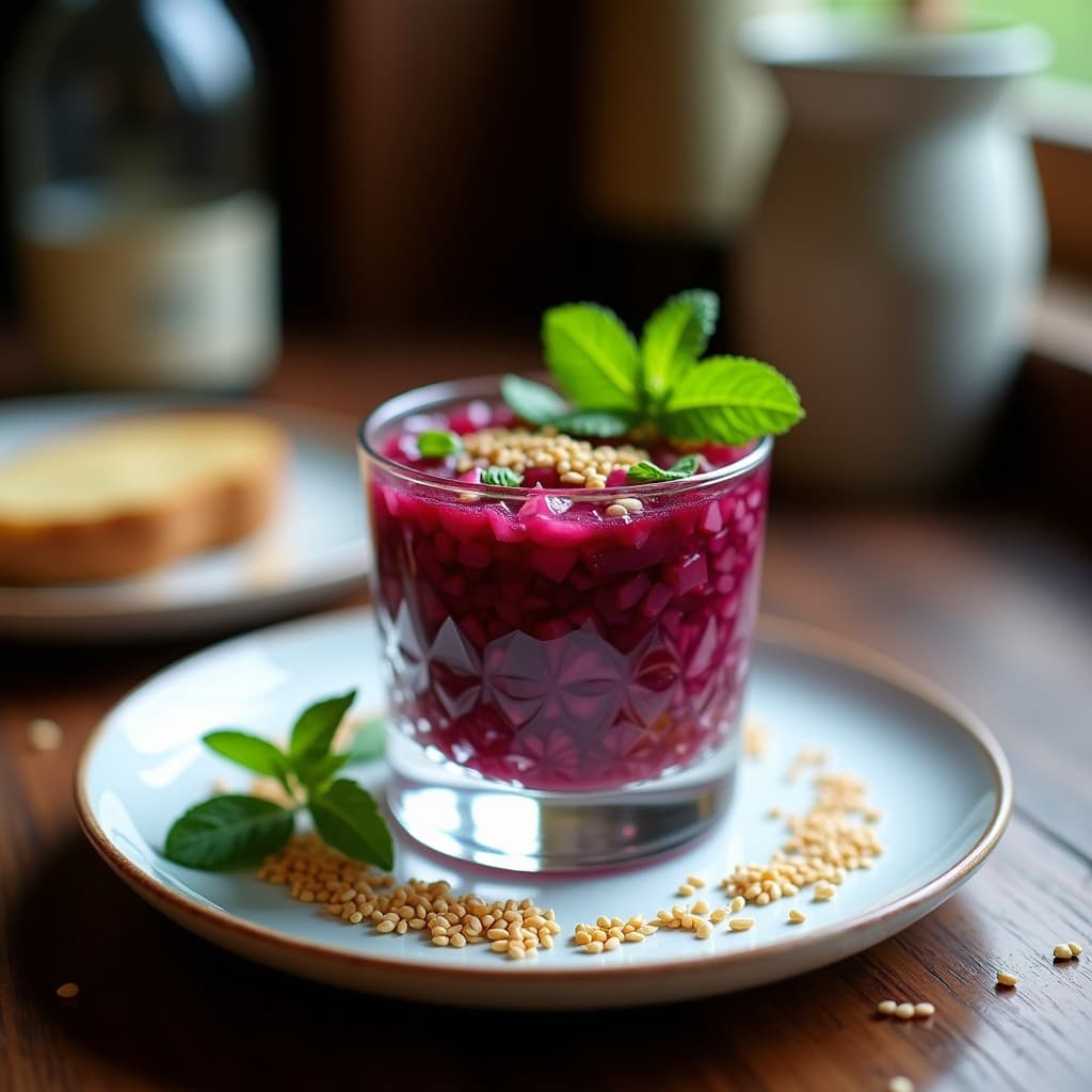Tartar de Remolacha Zafiro con Hinojo: Receta Vegana Antioxidante en 15 Minutos