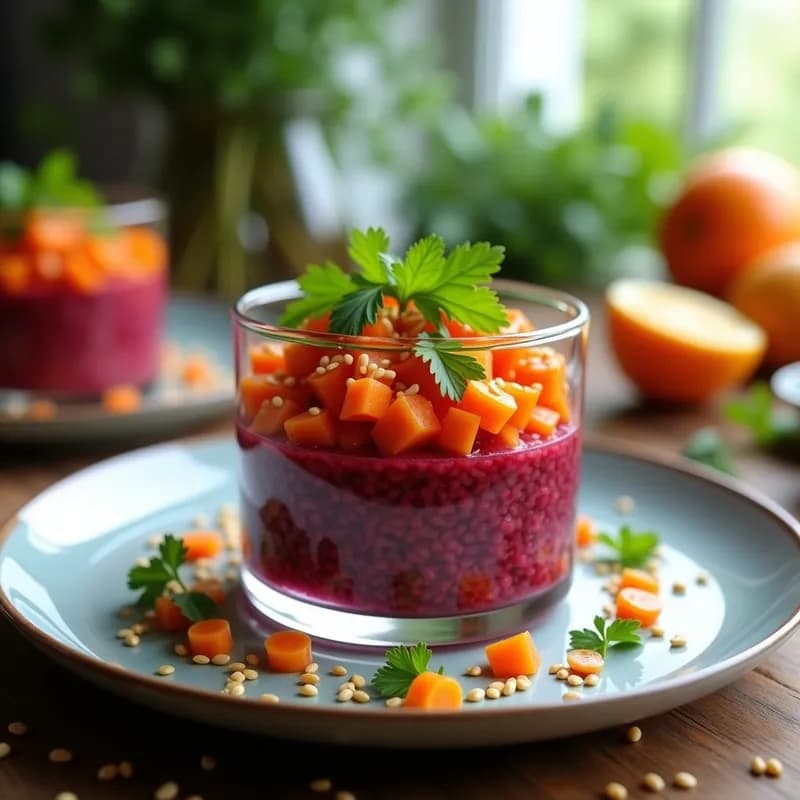 Tartar de Remolacha y Zanahoria con Cítricos: Receta Cruda, Fresca y Alta en Vitamina C