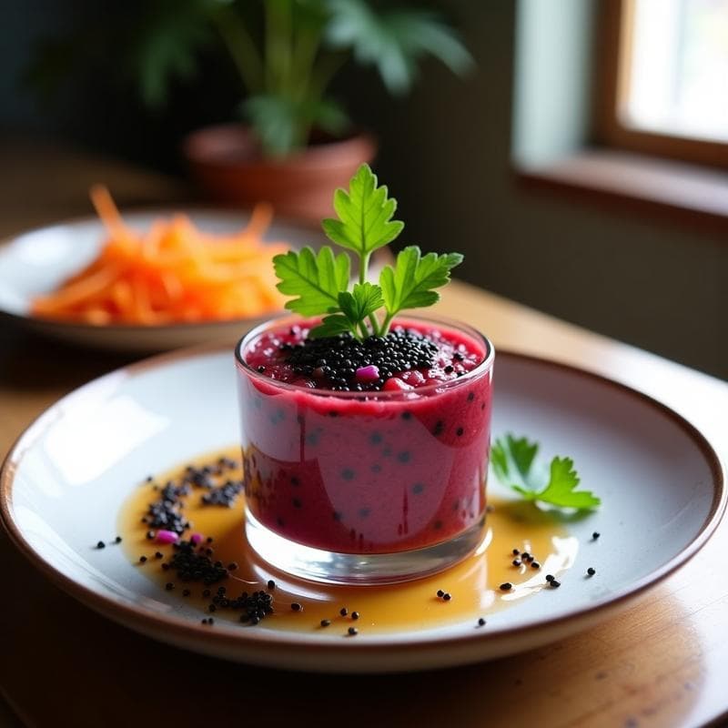 Tartar de Remolacha y Zanahoria con Umami: Receta Cruda y Alta en Nutrientes en 10 Minutos