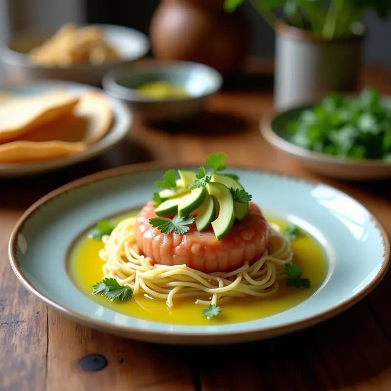 Tartar de Salmón y Aguacate: Receta Sashimi Grade en 15 Minutos con Toque Profesional