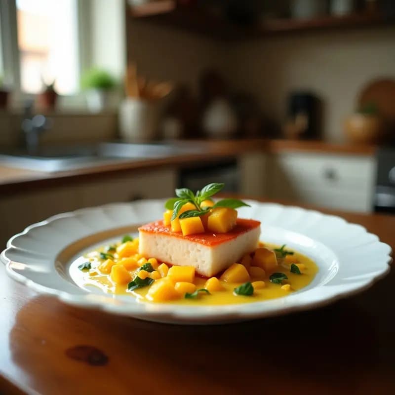Tartar de Salmón Ahumado con Mango y Cítricos: Entrante Noruego Fresco y Rico en Omega-3
