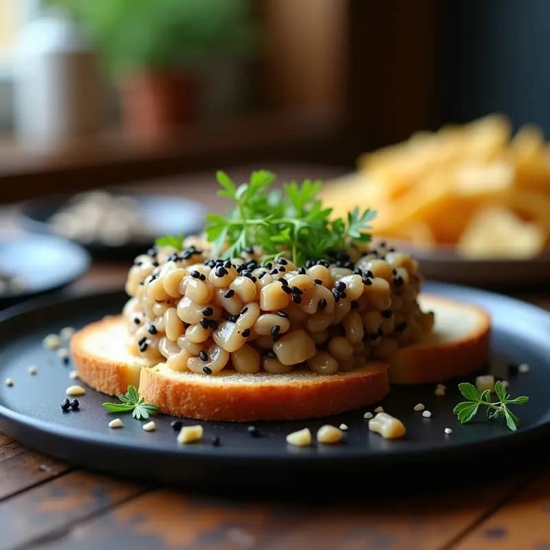 Tartar de Seta Ostra y Hinojo: Receta Gourmet en 10 Minutos con Toque Cítrico