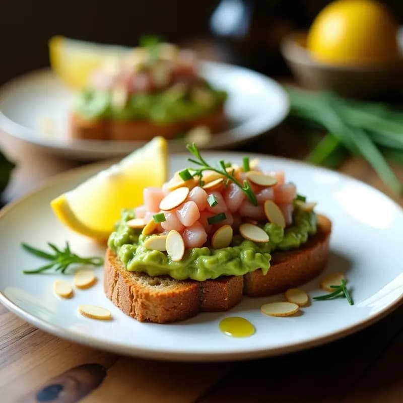 Tartar de Trucha Ahumada con Aguacate y Limón: Receta Fresca y Alta en Proteínas en 15 Minutos