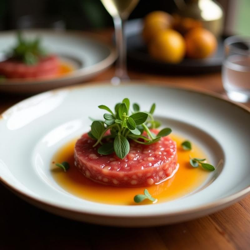 Tartare de Remolacha Roja con Vinagreta de Naranja Sanguina: Receta Crudivegana en 15 Minutos