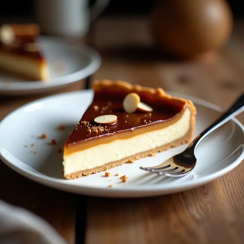 Tarte au Sucre Belga: Tarta de Azúcar Moreno y Crema de Almendras Sin Horno