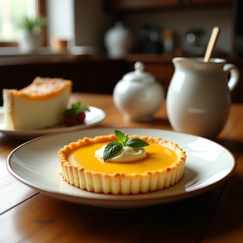 Tarte de Calabaza Kabocha y Leche de Coco: Postre Tailandés Sin Horno