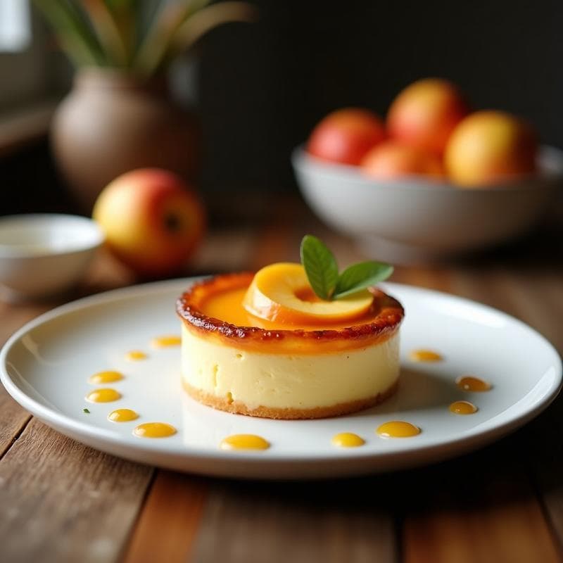 Tarte Tatin de Manzana y Miso Blanco: Postre Francés-Japonés con Toque Umami