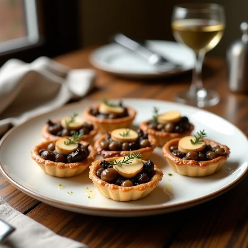 Tarteletas de Morillas y Foie Gras: Receta Gourmet en Airfryer en 15 Minutos con Toque Umami
