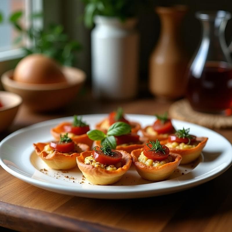 Tarteletas de Yuca y Chorizo Ibérico: Receta Sin Gluten en Airfryer con Toque Español