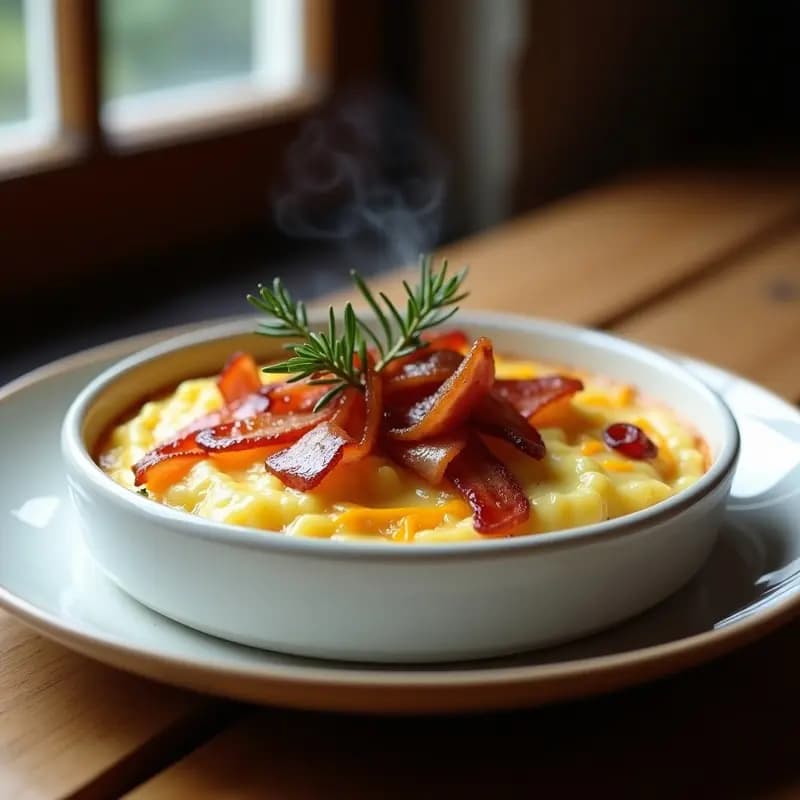 Tartiflette Francesa con Puré de Coliflor: Receta de Invierno Keto y Reconfortante