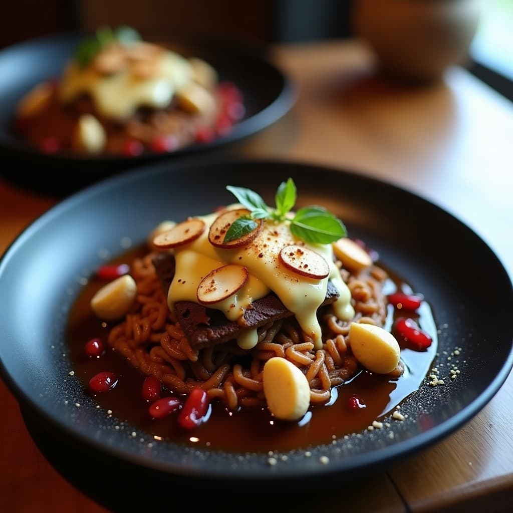 T Irwin de Jackfruit y Queso Azul: Receta Vegana Gourmet con Reduced de Pedro Ximénez en Olla Express