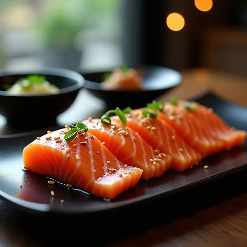 Tataki de Salmón con Ajonjolí: Receta Japonesa en 15 Minutos con Marinado Umami
