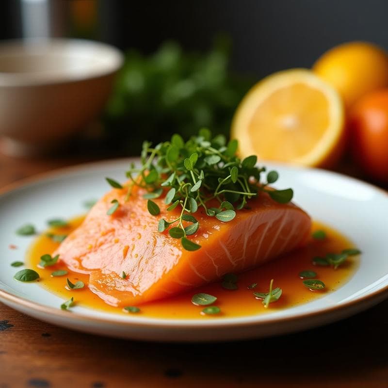 Tataki de Salmón Marinado en Cítricos: Receta en Airfryer con Textura Perfecta en 12 Minutos