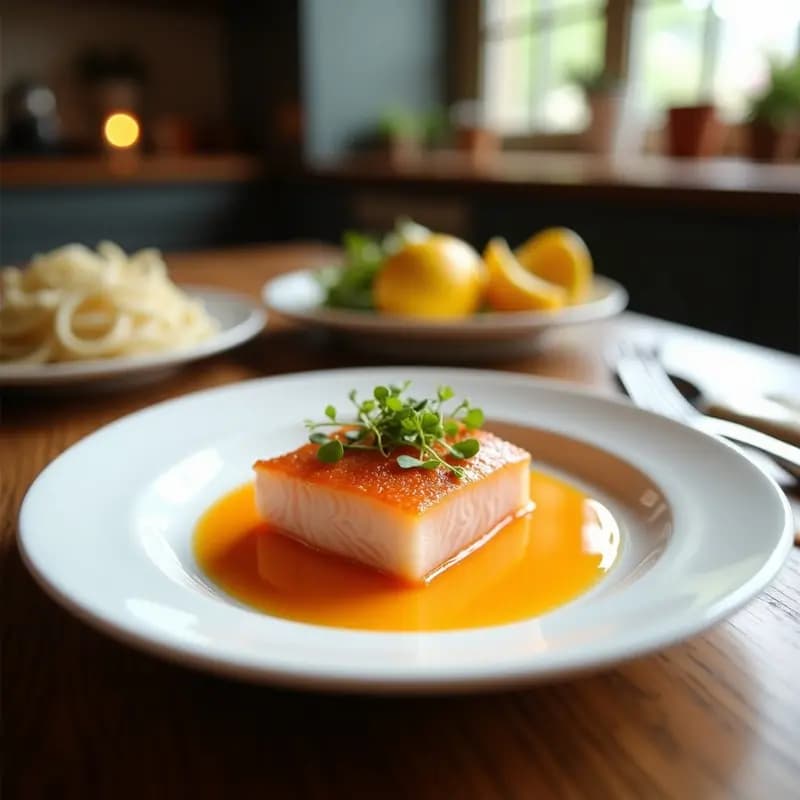 Tataki de Salmón al Limón y Naranja: Receta Japonesa con Toque Cítrico en 15 Minutos