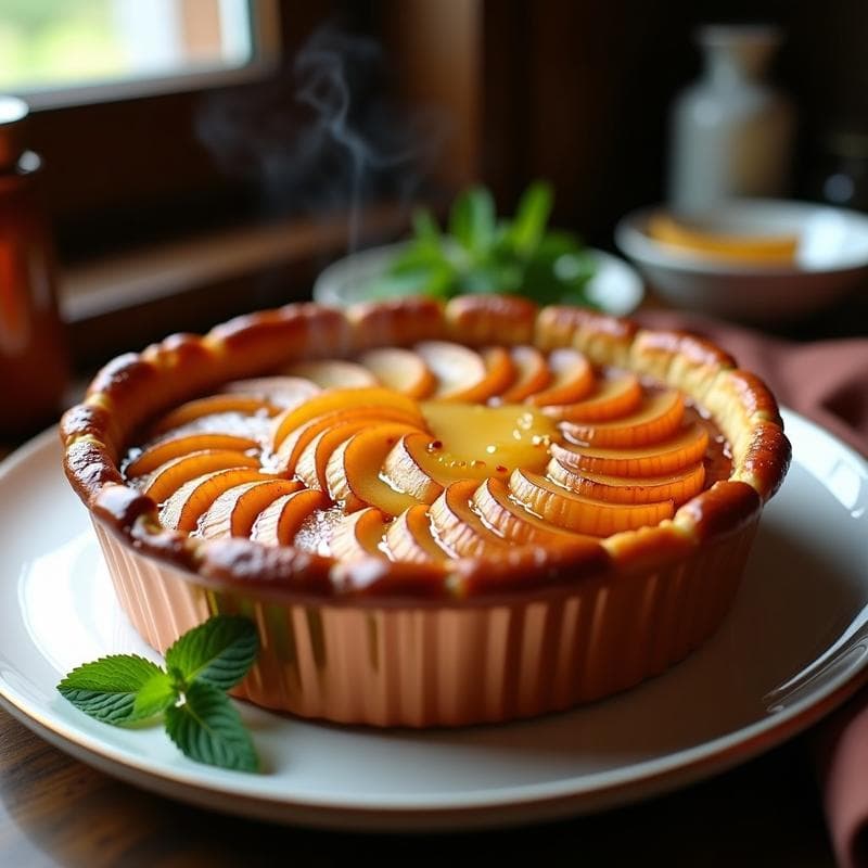 Tarta Tatin de Sidra: Receta Otoñal con Toque Caramelizado en 40 Minutos