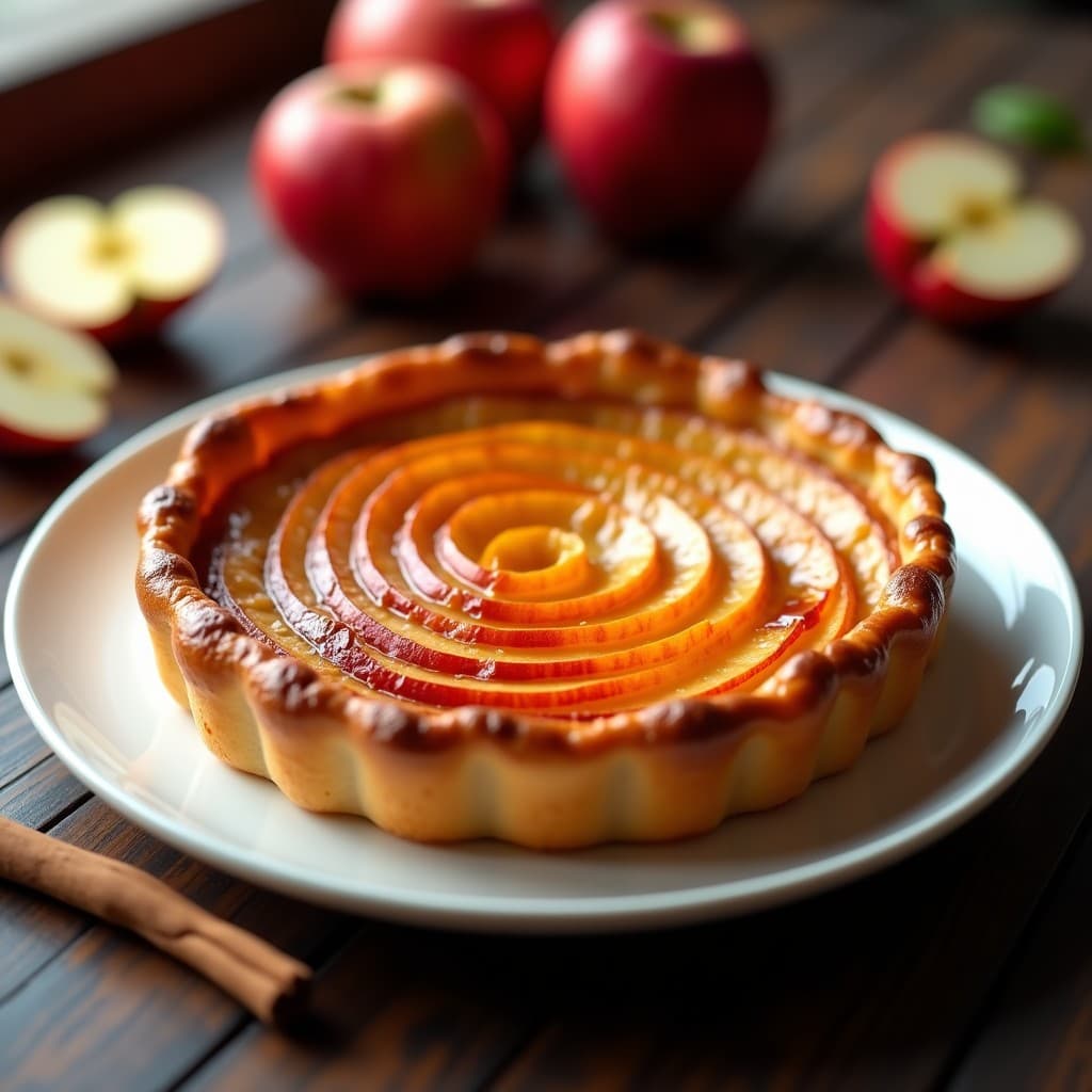 Tartín de Manzana Sin Azúcar: Receta Francesa Tradicional con Toque Saludable