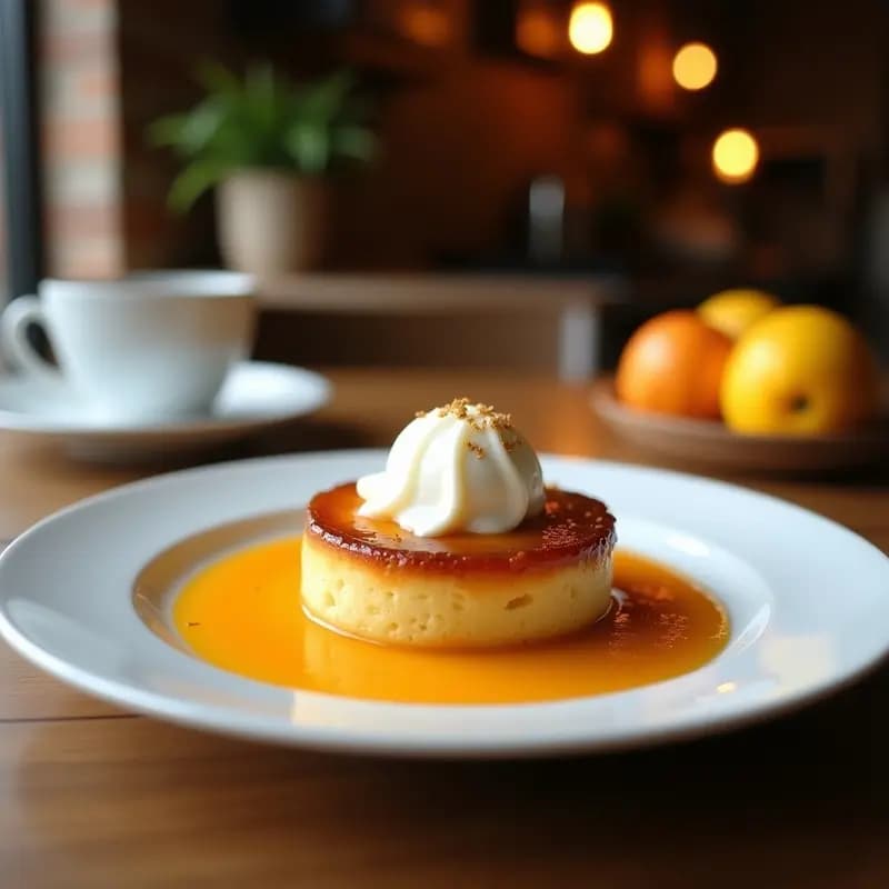 Tatin de Manzana y Canela con Helado de Avena: Postre Francés Sin Lactosa