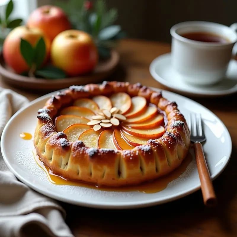 Tatin de Manzana y Canela: Postre Francés en Thermomix con Toque Navideño